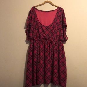 TORRID, 4, Pink Plaid
